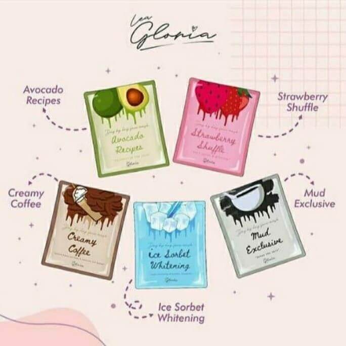 Masker organik Lea Gloria 10g